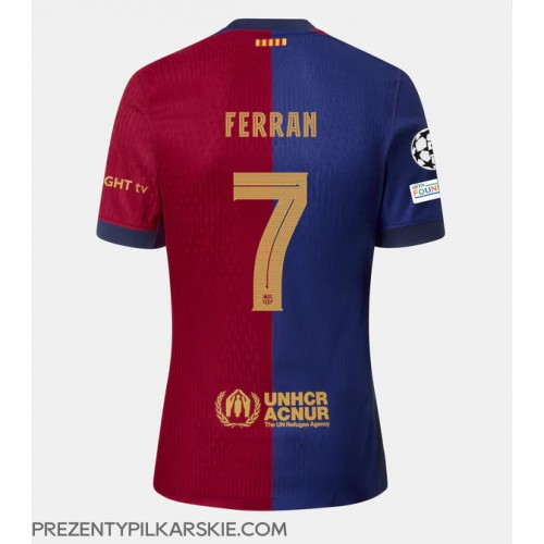 Stroje piłkarskie Barcelona Ferran Torres #7 Koszulka Podstawowej 2024-25 Krótki Rękaw